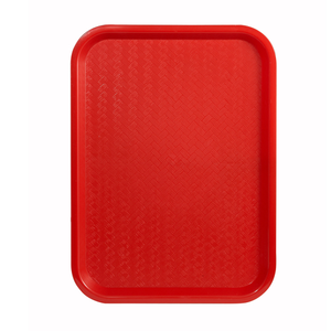 Fast Food Tray, 12" x 16", Red