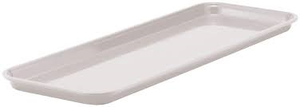 Fiberglass Market Tray 9" x 26" White