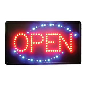 LED Sign, "Open", Single Pattern