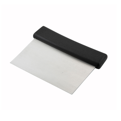 Dough Scraper, Plastic Hdl, S/S Blade