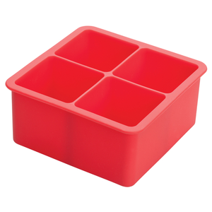 Ice cube tray, Silicone, 4-Cubes